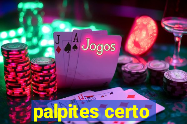 palpites certo