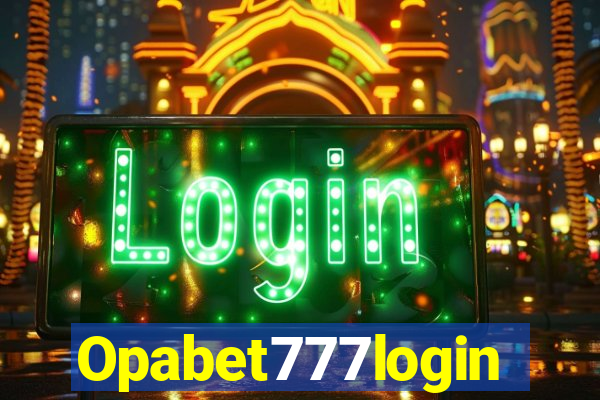 Opabet777login