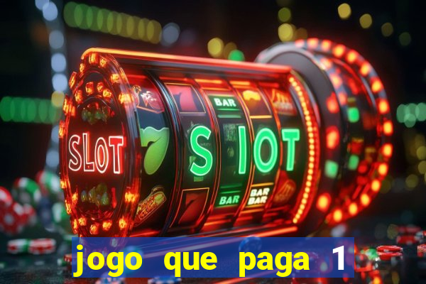jogo que paga 1 real no pix