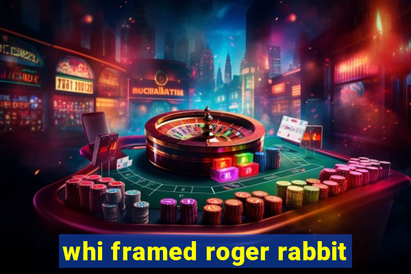 whi framed roger rabbit