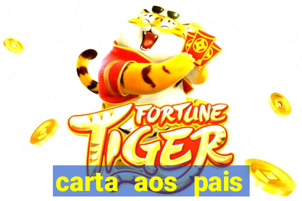 carta aos pais rubem alves