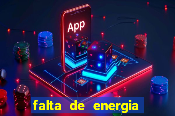 falta de energia em caucaia