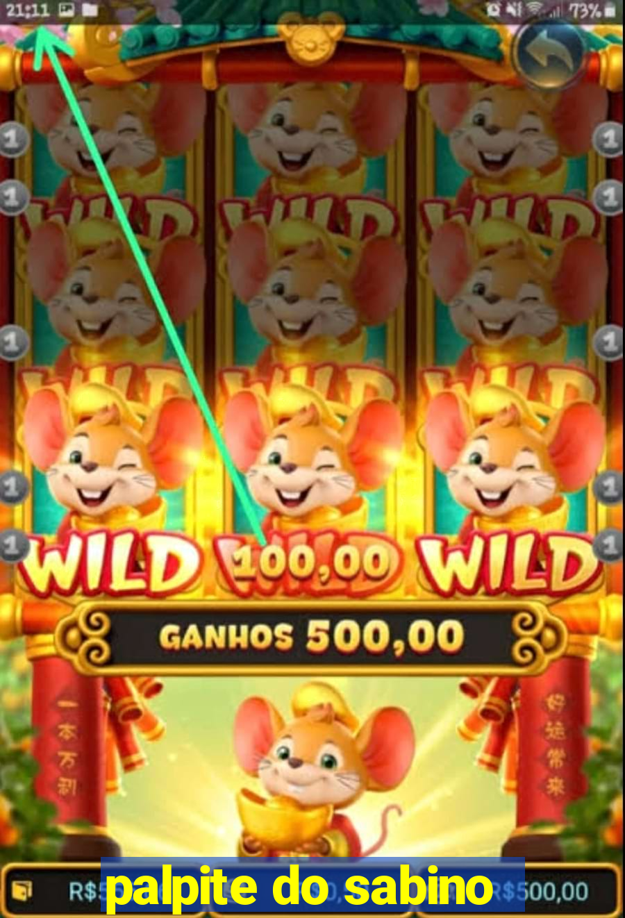 palpite do sabino