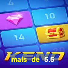 mais de 5.5 escanteios o que significa