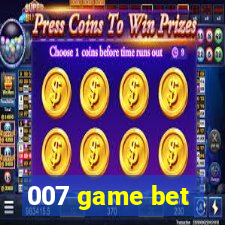 007 game bet