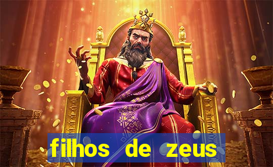 filhos de zeus mitologia grega