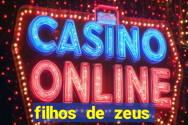 filhos de zeus mitologia grega
