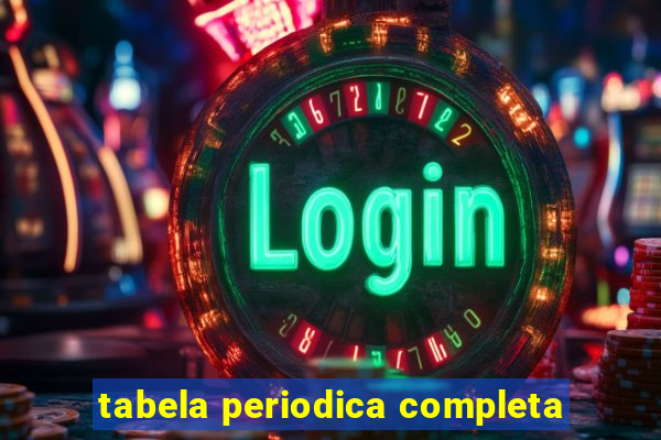 tabela periodica completa