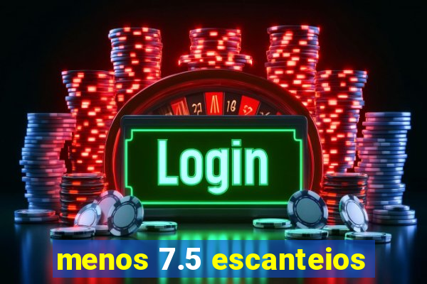 menos 7.5 escanteios