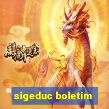 sigeduc boletim