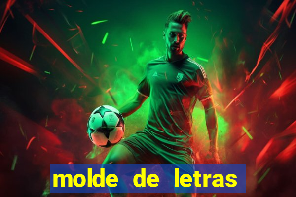 molde de letras feliz natal para imprimir
