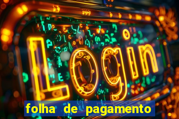 folha de pagamento para preencher word