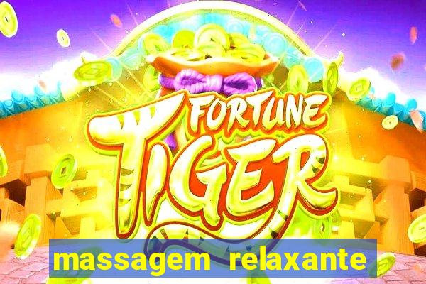 massagem relaxante em betim