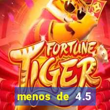 menos de 4.5 escanteios o que significa