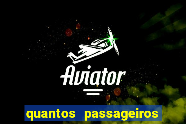 quantos passageiros cabem em um navio de cruzeiro