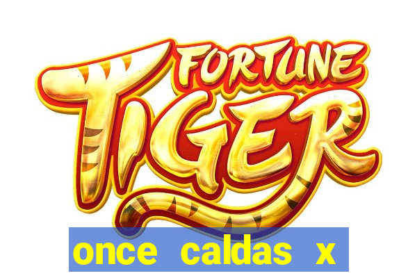 once caldas x tolima palpites