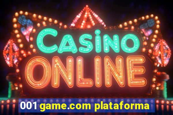 001 game.com plataforma