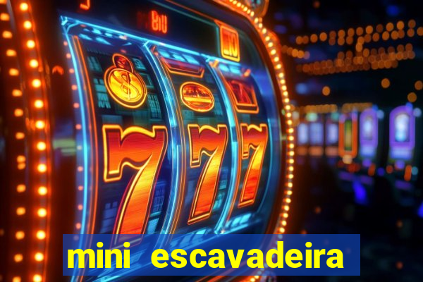 mini escavadeira aluguel rj