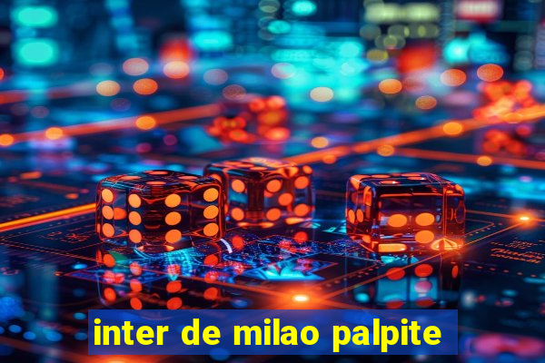 inter de milao palpite