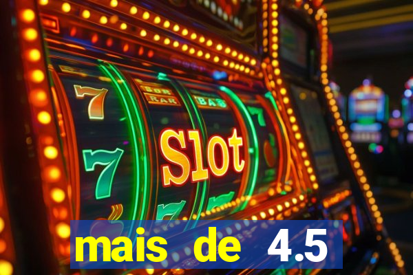 mais de 4.5 escanteios o que significa