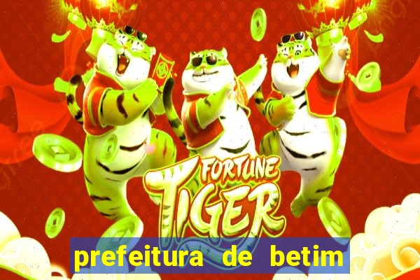prefeitura de betim - contracheque