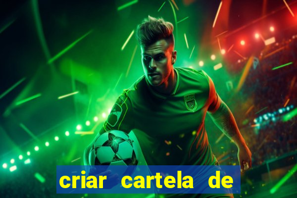 criar cartela de bingo no word