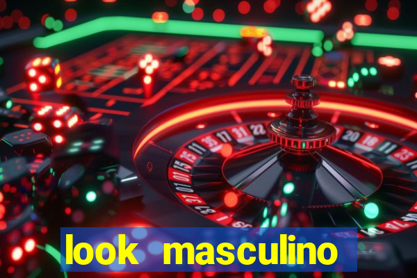 look masculino blazer cinza