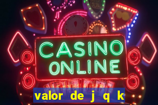 valor de j q k en blackjack