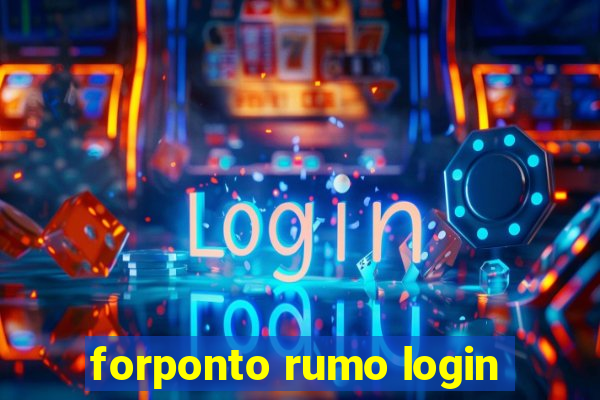 forponto rumo login