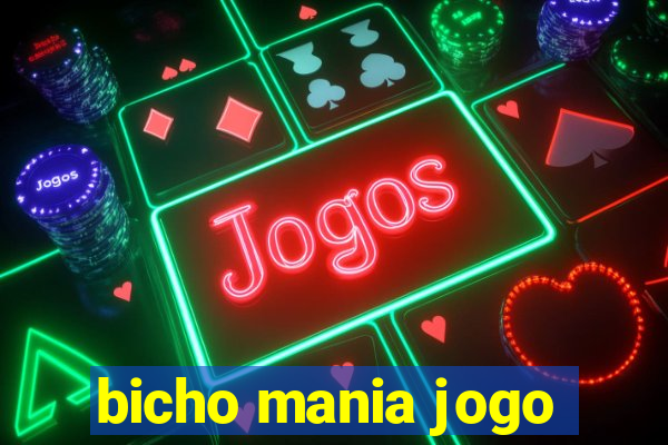 bicho mania jogo
