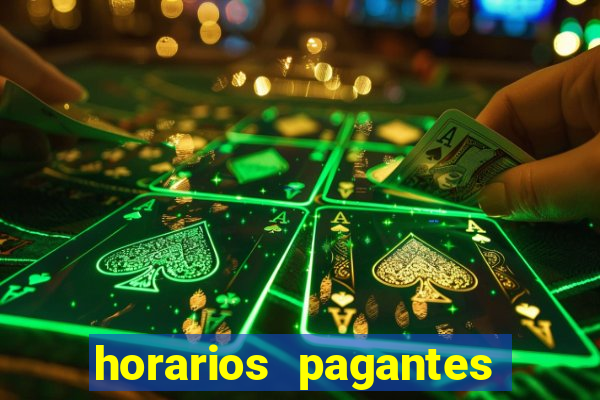 horarios pagantes esporte da sorte