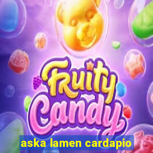 aska lamen cardapio
