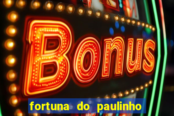 fortuna do paulinho do roupa nova