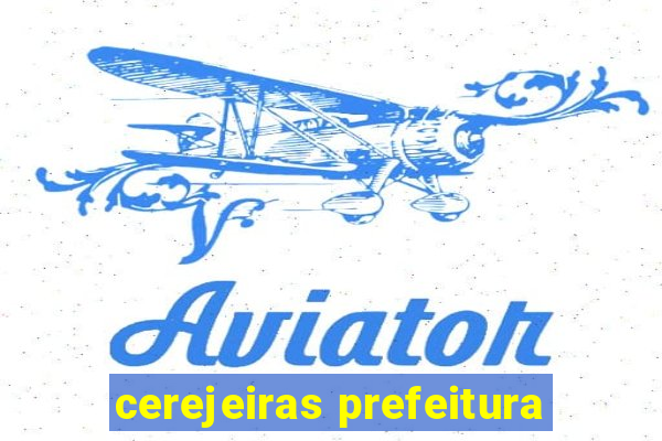 cerejeiras prefeitura