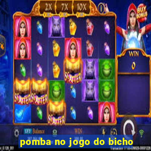 pomba no jogo do bicho