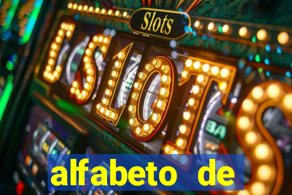 alfabeto de caligrafia bonita