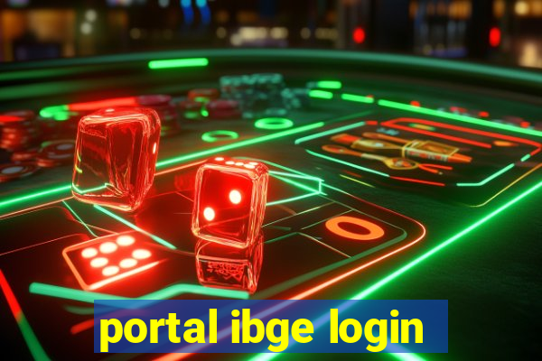 portal ibge login