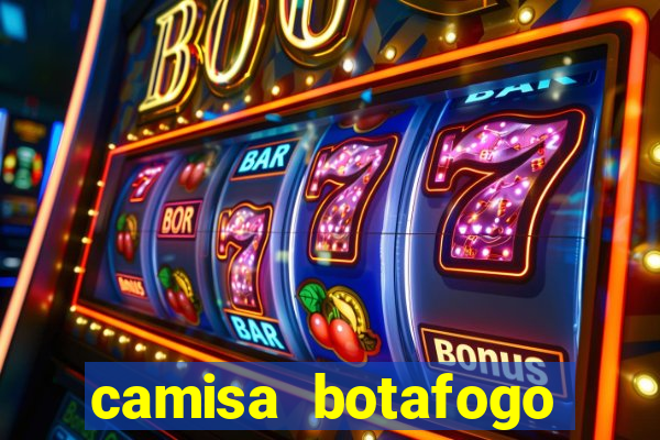 camisa botafogo plus size