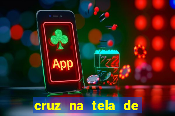 cruz na tela de cruz das