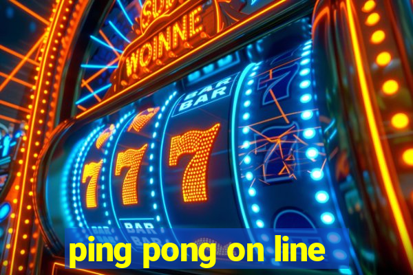 ping pong on line