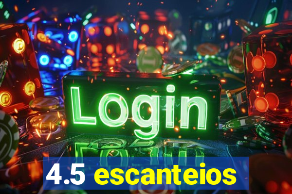 4.5 escanteios