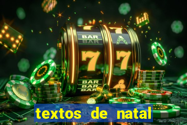 textos de natal para leitura