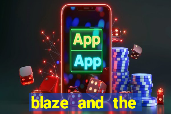 blaze and the monster machines logo font