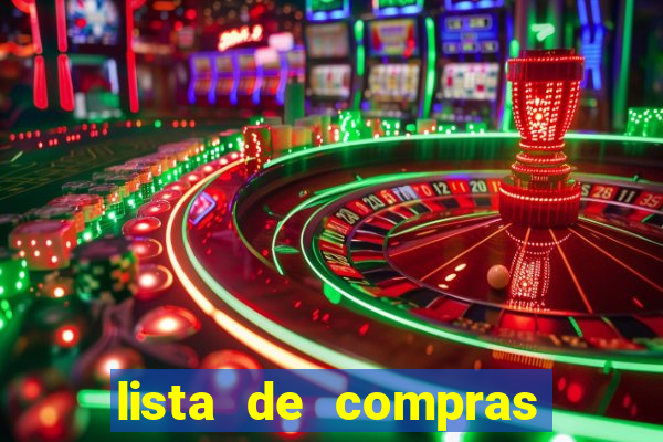 lista de compras supermercado completa