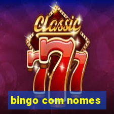 bingo com nomes
