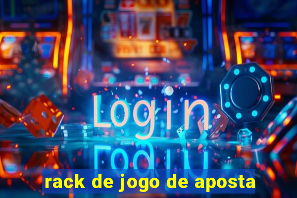 rack de jogo de aposta