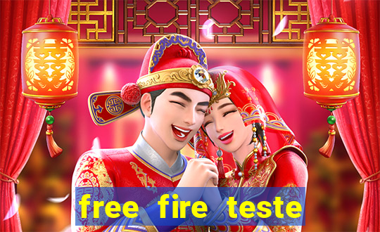 free fire teste grátis jogar agora