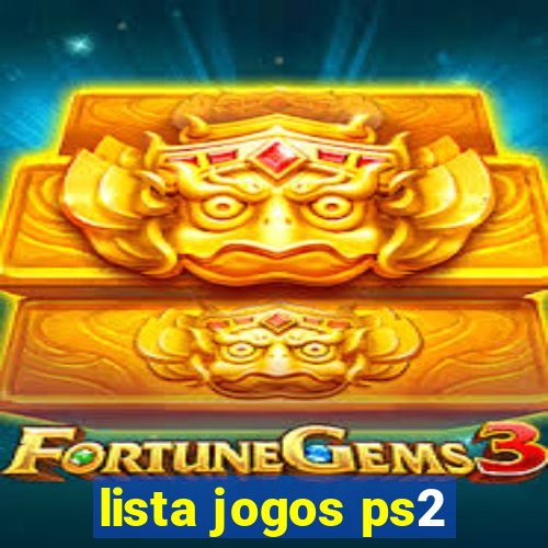 lista jogos ps2