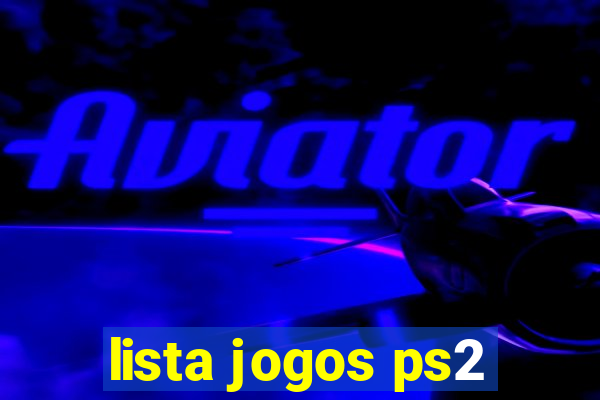 lista jogos ps2