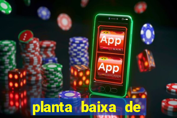 planta baixa de campo de futebol society